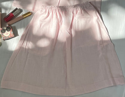 Girls Premium Linen Skirt